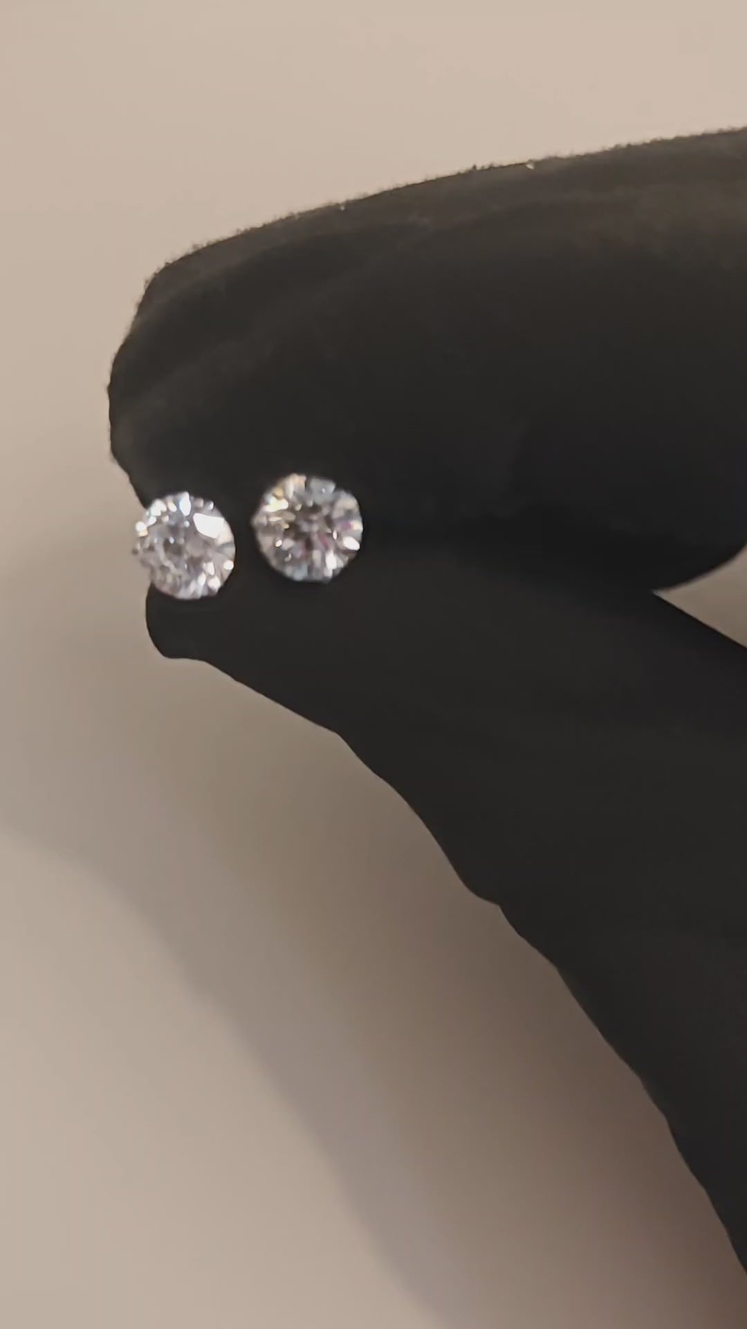 2.00 carat Lab grown diamond studs