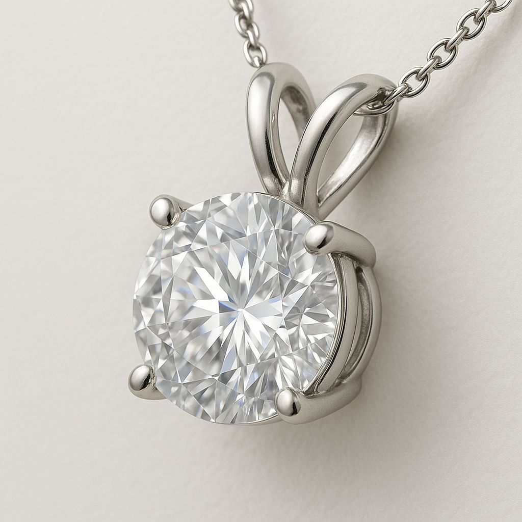 2.00 Carat Lab Grown Diamond Pendant (Chain Not Included)