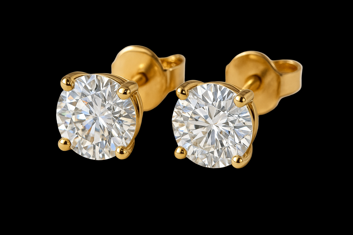 2.00 Carat Lab Grown Diamond Studs