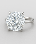 💖 “Eternal Promise” 5.25ct Lab-Grown Solitaire Diamond Ring in 14K White Gold