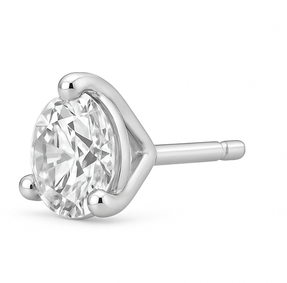 2.00 carat Lab grown diamond studs